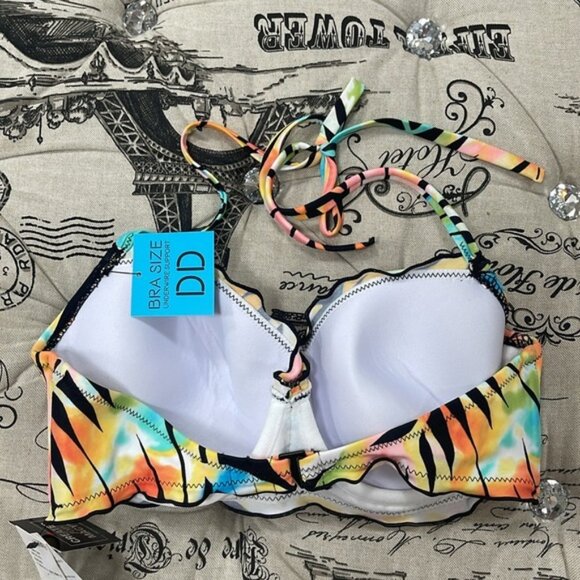 Sundazed Paradise Palm Nixie Bra - Picture 4 of 9